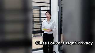 Verre à persiennes !