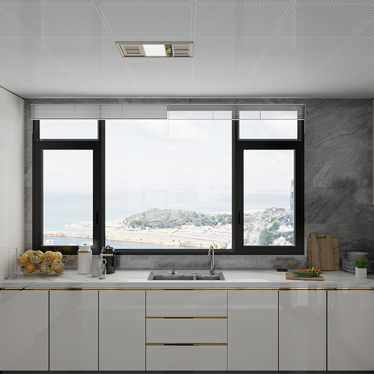 Système d'ouverture en double vers l'intérieur